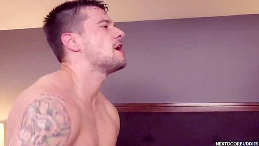 Double Trouble: Dalton Princeton Tease Horny Jake Next Door – Steamy Gay Action