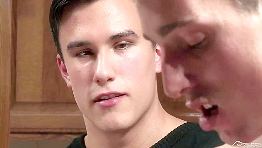 Tristan Stevens Gets Dirty in the Kitchen – Hot Gay Encounter Falcon Studios