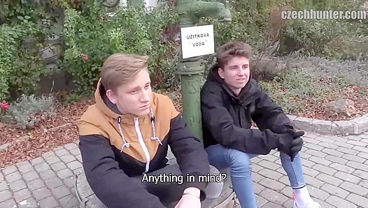 Twink Pair Trades Loads After Intense POV Fuck Session – CzechHunter 18+