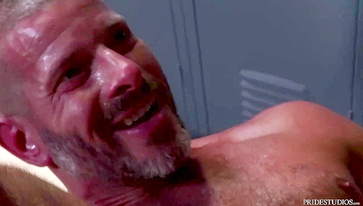 Bareback Passion: Lay Towers Chokes on Jay Donahues Huge Dick – Deep Throat Ride No Condom