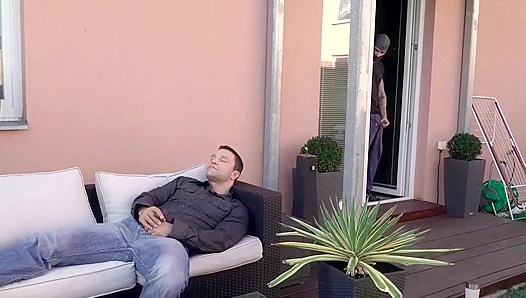 Brunette Men Unite: Eric Spector Takes Tonys Powerful Ass Ride – 18+