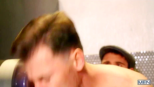 Hot Stall Sex: Michael Boston Gets Pinned by Igor Romans Thick Cock – GodsOfMen
