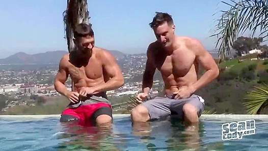 Deep Hard Throbbing: Raw Anal Ride Drenched in Cum Load – GayPornoHub