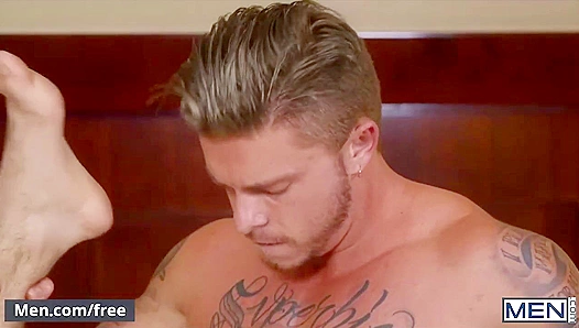 Double Trouble: Blake Ryder Cazden Hunter Heat Up in Wild Gay Encounter – 18+
