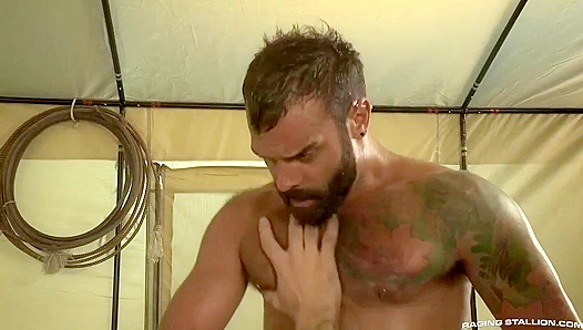 Drake Takes Drew for a Wild, Steaming Hot Outdoor Ride – RagingStallion 18+