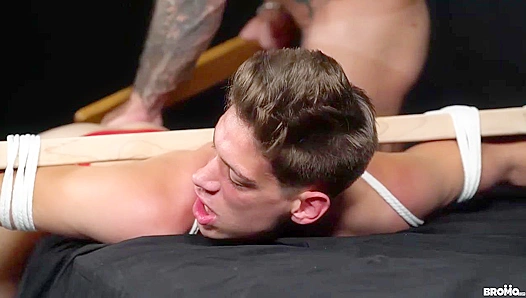 Michael DelRay Gets Pounded Hard by Stallion Jason Collins – Hot Gay Sex Action