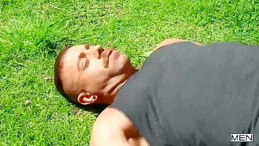 Jacob Surrenders Control as Virile Top Eddy Dominates Him Hard – Steamy Interracial