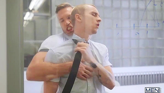 Alex Mecum Claims Theo Bradys Tight Ass in Hot Office Fuck Session – 18+GayAnal