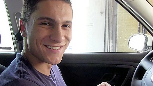 Shy Mechanic Discovers Pleasure in Blowjob Takes Cum Shot – GayXXX