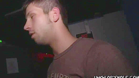 Jake Austin Takes On Deep-Throat Glory Hole Pleasure – UnGloryHole 18+