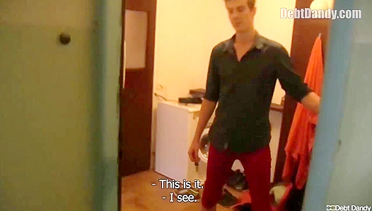 Rent Paid in Cum: Horny Tenant Pleases His Landlord – Gay XXX