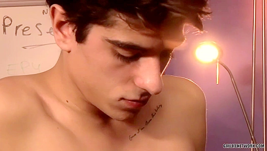 Late-Night Lust: Leo, Marco Billy Fuel Passion Amid Stacks of Papers – 18+