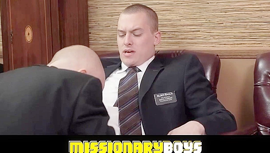 Forbidden Lust: Elder Isaac Larsens Missionary Fire – GayXXX 18+
