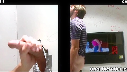 Jordan Pierce Tempts Kyle into Steamy Glory Hole Action – Full Gay Porn Scene