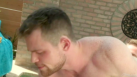 Under the Sun, Wesley Woods Takes Kurtis Wolfes Thick Rod Deep — Falcon Studios