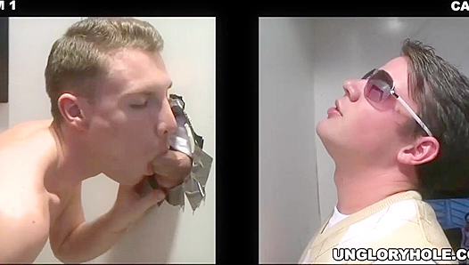 Dive Deep: Trace Kendall Seth McAdams Explore Hot Glory Hole Fun – Steamy GayXXX
