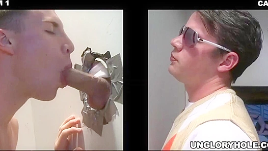 Dive Deep: Trace Kendall Seth McAdams Explore Hot Glory Hole Fun – Steamy GayXXX
