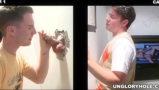 Dive Deep: Trace Kendall Seth McAdams Explore Hot Glory Hole Fun – Steamy GayXXX