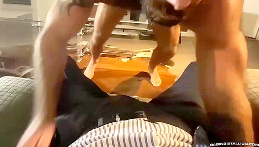 Jakes Seductive Moves End in Epic Blowjob for Vince – RagingStallion 18+
