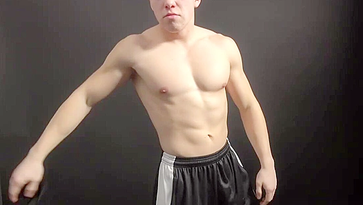 Ripped Muscle Stud Teases Hard for Your Eyes Only – EastBoys Seduction