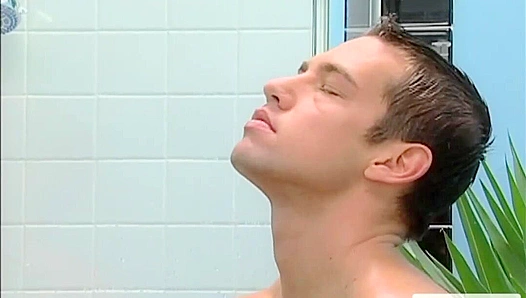 Johnny Castles Beefy Build Flexes During Steaming Hothouse Masturbation – 18+