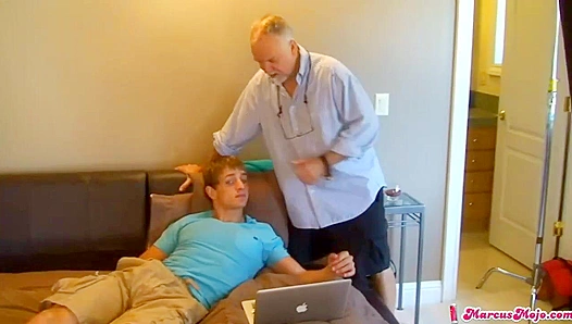 Marcus Mojo Oliver Saint Heat Up Off-Camera — Steamy Gay Action Unfolds