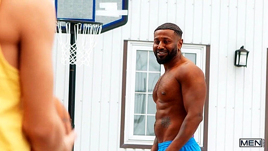 Braxton Takes Joeys Thick Load Post-Match – Hard Ride on Hardcourt GayBallers 18+