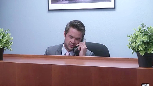 Hard Desks, Hot Loads: Office Bros Blow Job During Work Hours – 18+