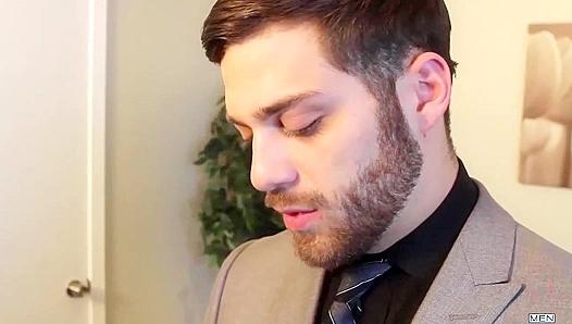 Steamy Office Scene: Tommy Defendi Takes On Mike DeMarcos Thick Cock – 18+