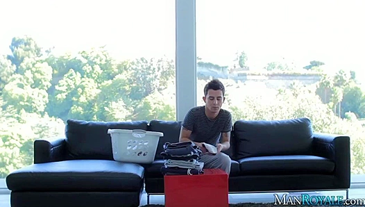 Luke Devins Steamy Bedroom Encounter with Stunning City Views – GayXXX