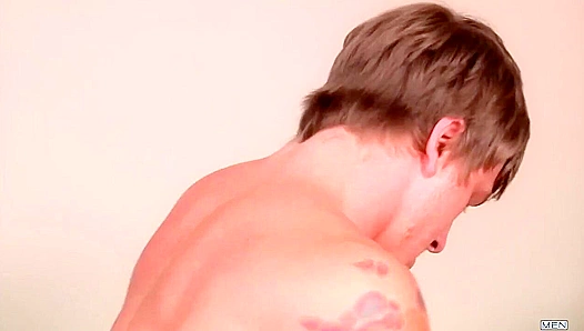 Tom Faulk Cums Hard—Cream Paints Jack Radleys Face – Begging for More
