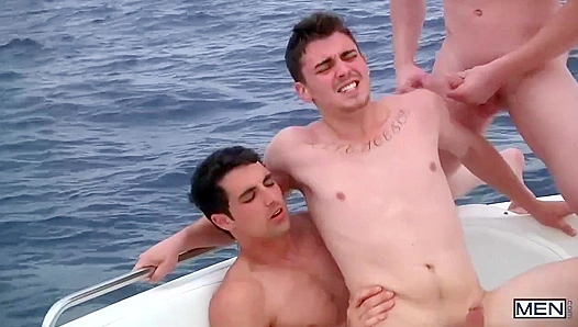 Hard Bodies Collide: Johnny Forza, Asher Hawk Jack King Get Steamy Onboard – 18+
