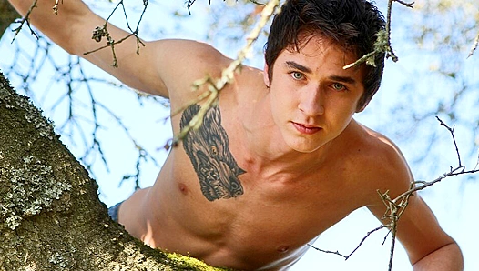 Axel Wolf Jerks Off Watching His Horny Neighbor — Peek-a-Boo Lust Escalates Fast – 18+