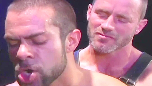 Sweat-Slicked Power Play: Brendan Steve Parks Raw BDSM Battle – 18+