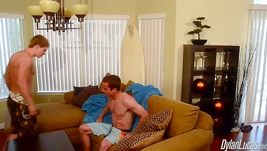 Riding Chad Brad: Powerful Gay Threesome Action with Dylan Lucas – 18+
