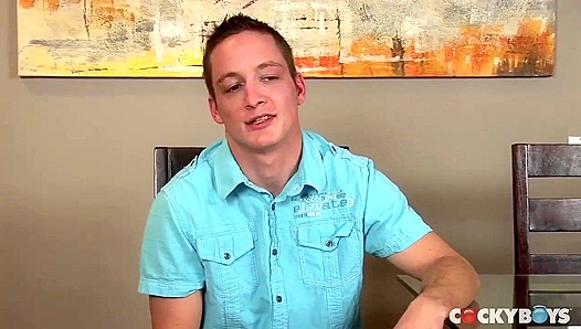 Hot Solo Session: Cute Guy Moans for More Thick Cock – CockyBoys