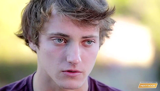 Curly Cutie Ken Riley Gets Hot Horny Alone—NextDoorMale 18+