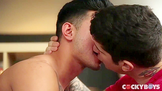 Pierre Fitches Dominates Ricky Roman in Reverse Cowboy Ride – CockyBoys
