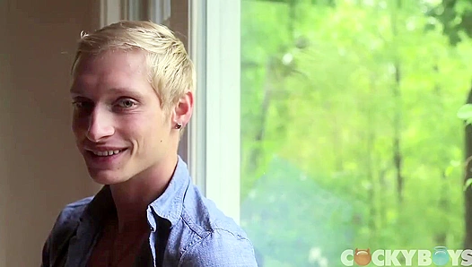 Max Carter JERKS OFF Hard While Rain Pours Down – CockyBoys 18+