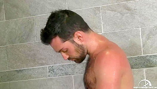 Rich Kellys Steamy Shower Masterbation – Wild Solo Ride – HighPerformanceMen
