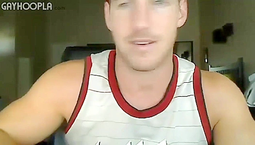 Chance Cruise Juggles His Bulge While Posing Nude in Front of Mirror – Horny Gym Stud