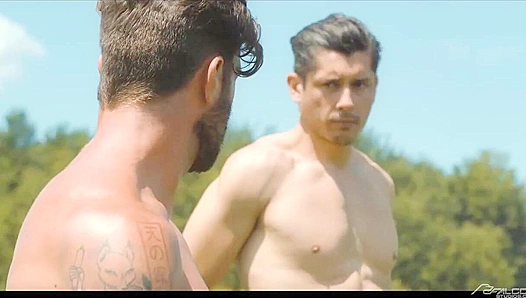 Rocky Vallarta Gets Pounded Hard by James Fox in Hot Outdoor Fuck Fest – Falcon Studios