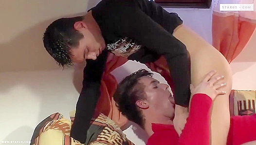 Alexander Manchini Gets Pounded Hard by Sebastian DeLong — Raw Anal Action – Remastered