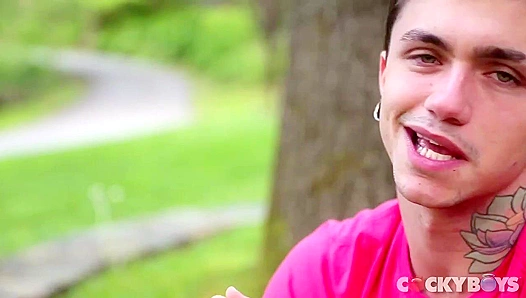 Dillon Rossi Claims Jake Bass with Powerful Anal Strokes – CockyBoys 18+