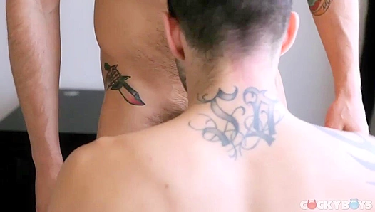 Chris Harder Sonny Stewarts Insane Double Penetration Ride – CockyBoys