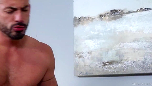 Beefy Hunks Cesar Rossi Max Romano Heat Up the Room – Hot Gay Action 30+