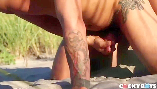 Jason Maddox Levi Karter Heat Up the Outdoors with Fiery Anal Passion – CockyBoys 18+