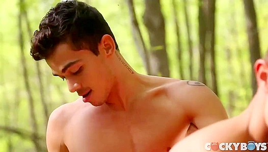 Ashton Carter Unleashed: Steamy Outdoor Anal Encounter in the Forest – 18+