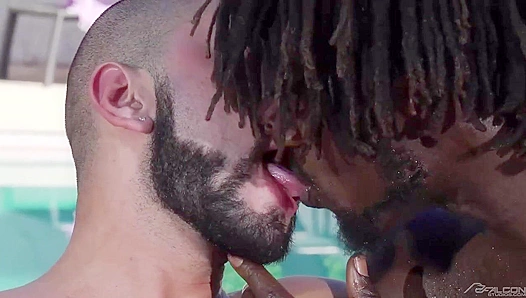 Devin Trez Dominates Outdoor Encounter with Passionate interracial Action – Gus Del Rey