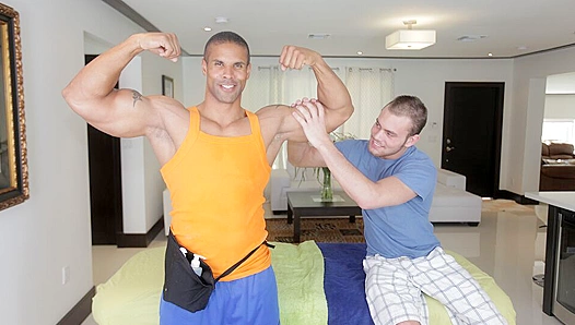 Robert Axel Dominates With Raw Intensity – Hot Interracial Action – GayPornFire